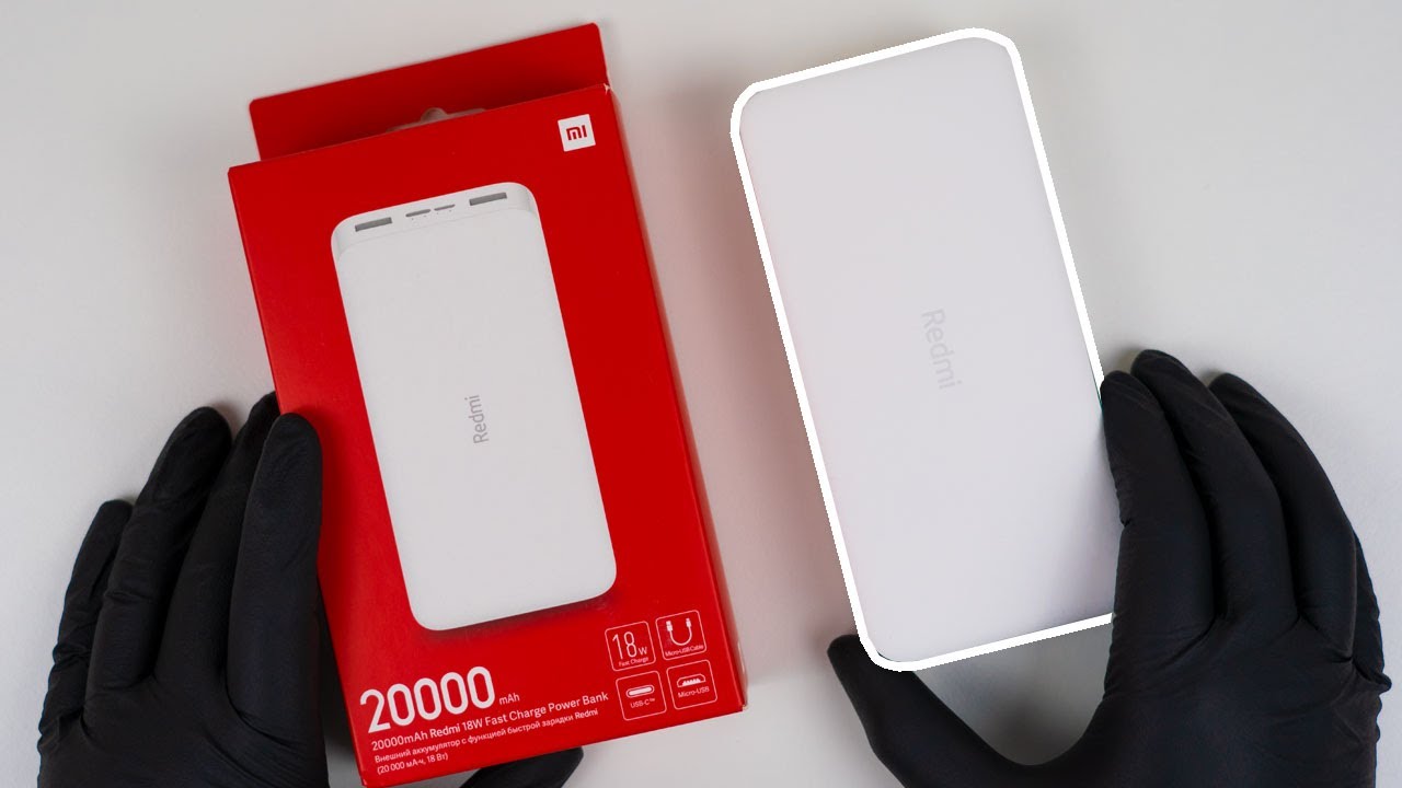 بررسی مشخصات پاوربانک شیائومی مدل Redmi ظرفیت 20000 میلی آمپرساعت با کابل microUSB